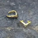 Venus Ear Cuff | Dread Lock Bead | Brass